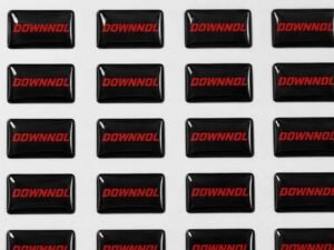 Epoxy-coated ABS Sticker
