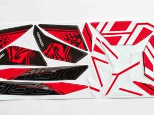 Custom Motorcycle Graphics Kit （3D Sticker）