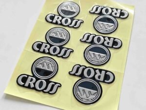 3D Soft Motorcycle Badge