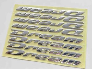 3D Soft Emblem Badge